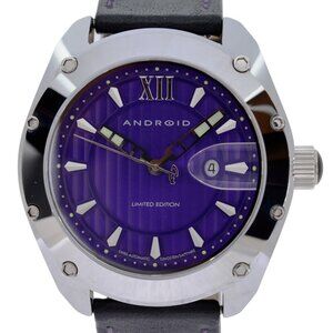 Android Men's 50mm Virtuoso Tungsten Purple Watch SW200-1 Limited 500 Ref: AD503